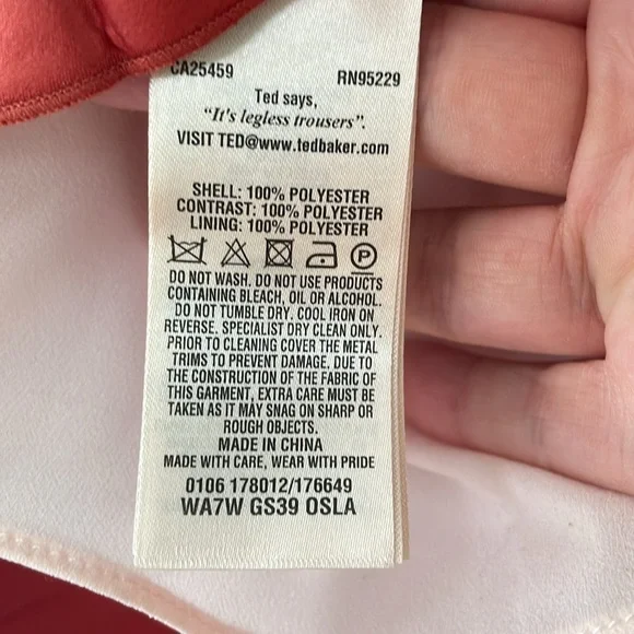 Ted Baker London sunburst pleated skirt. Size 2 (Ted Size) Size 6 US - Picture 10 of 10